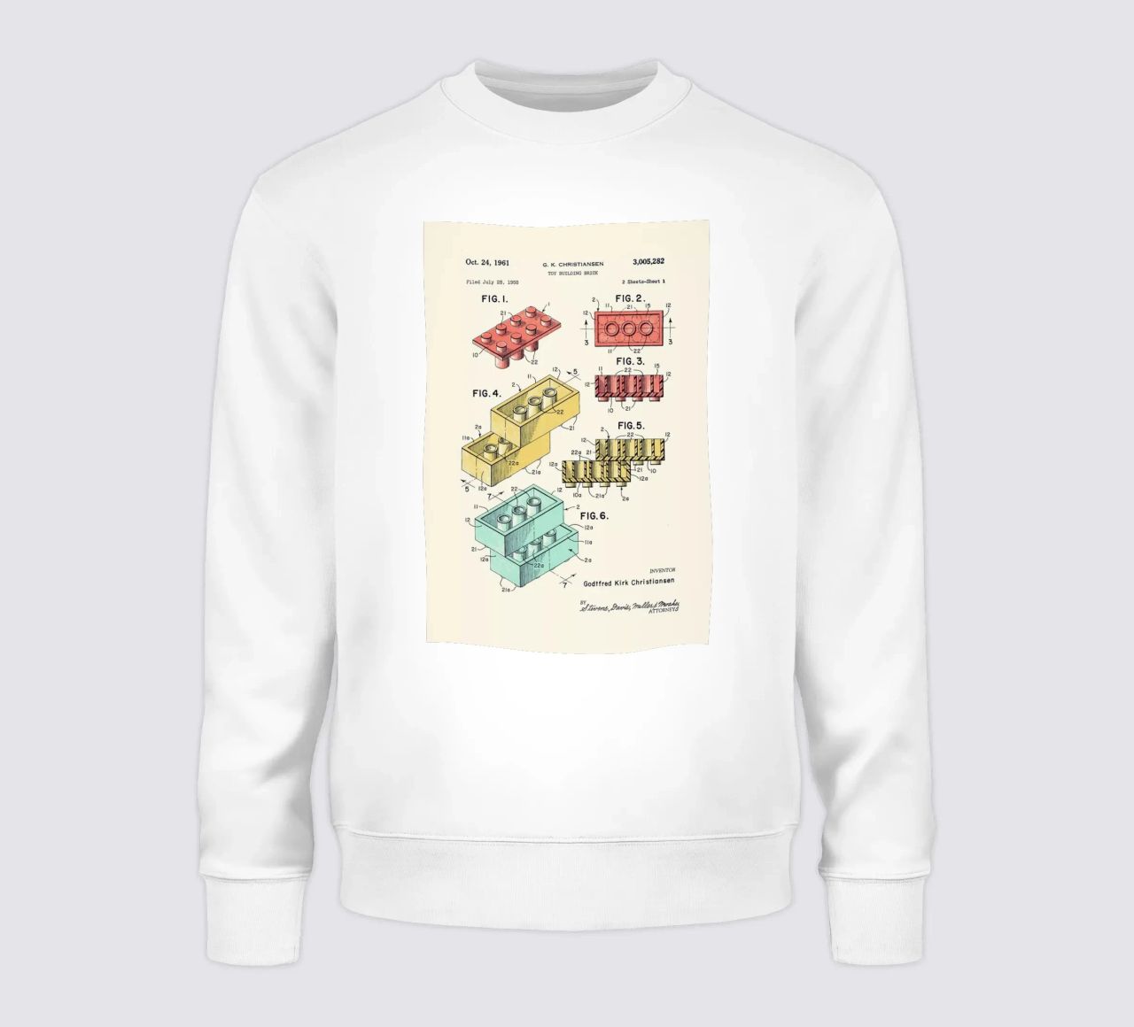 Lego PRINT Colors felpa da Florent Bodart