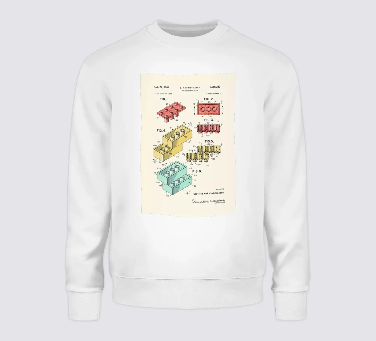 Lego PRINT Colors sweatshirt van Florent Bodart