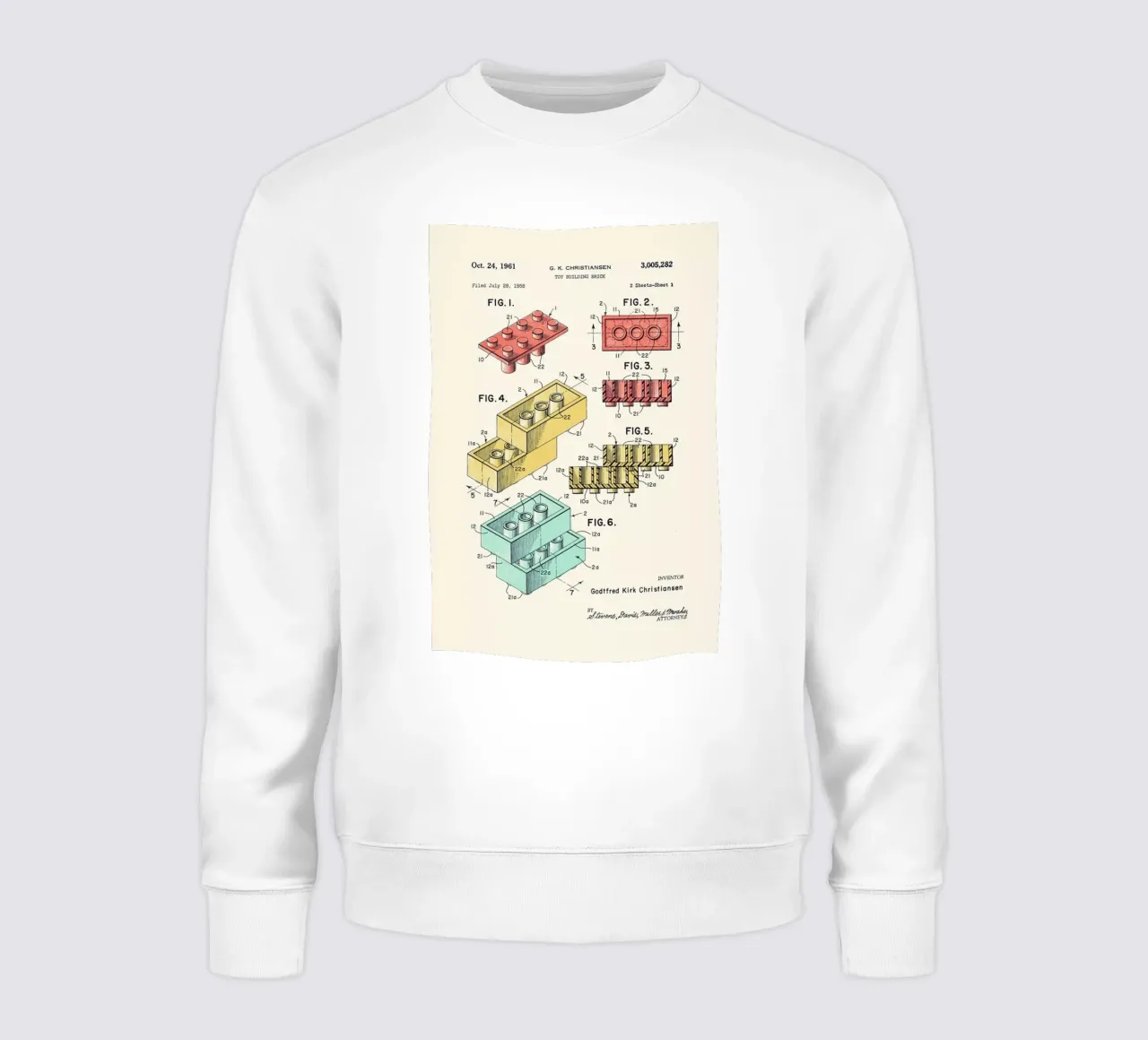 Lego PRINT Colors sudadera de Florent Bodart