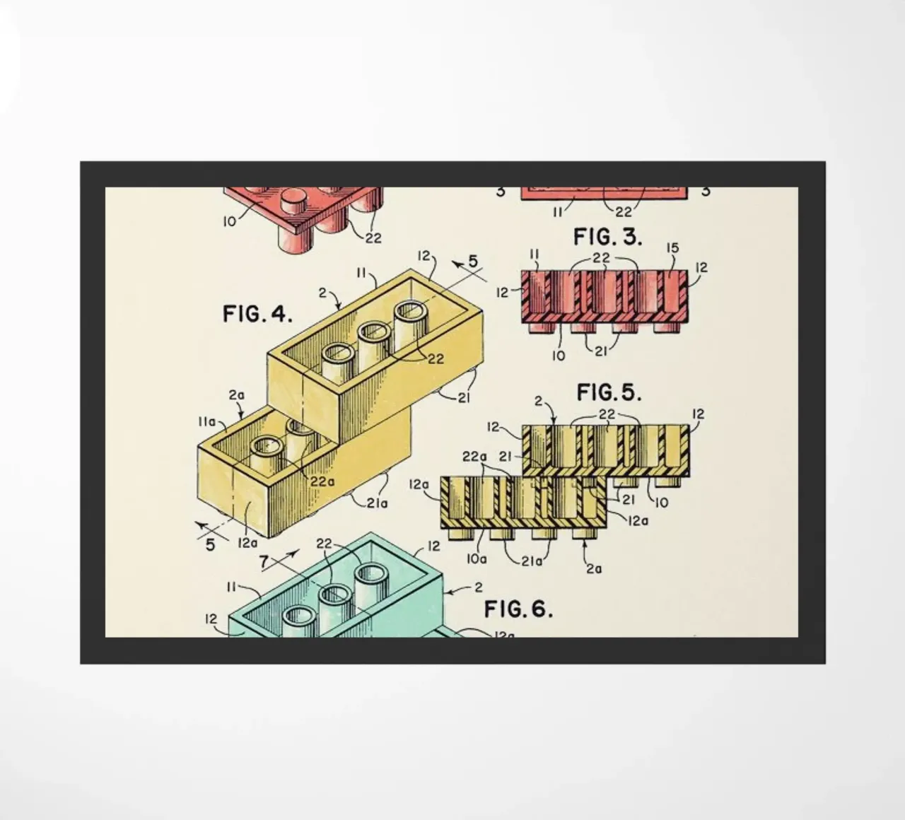 Lego PRINT Colors zerbino da Florent Bodart