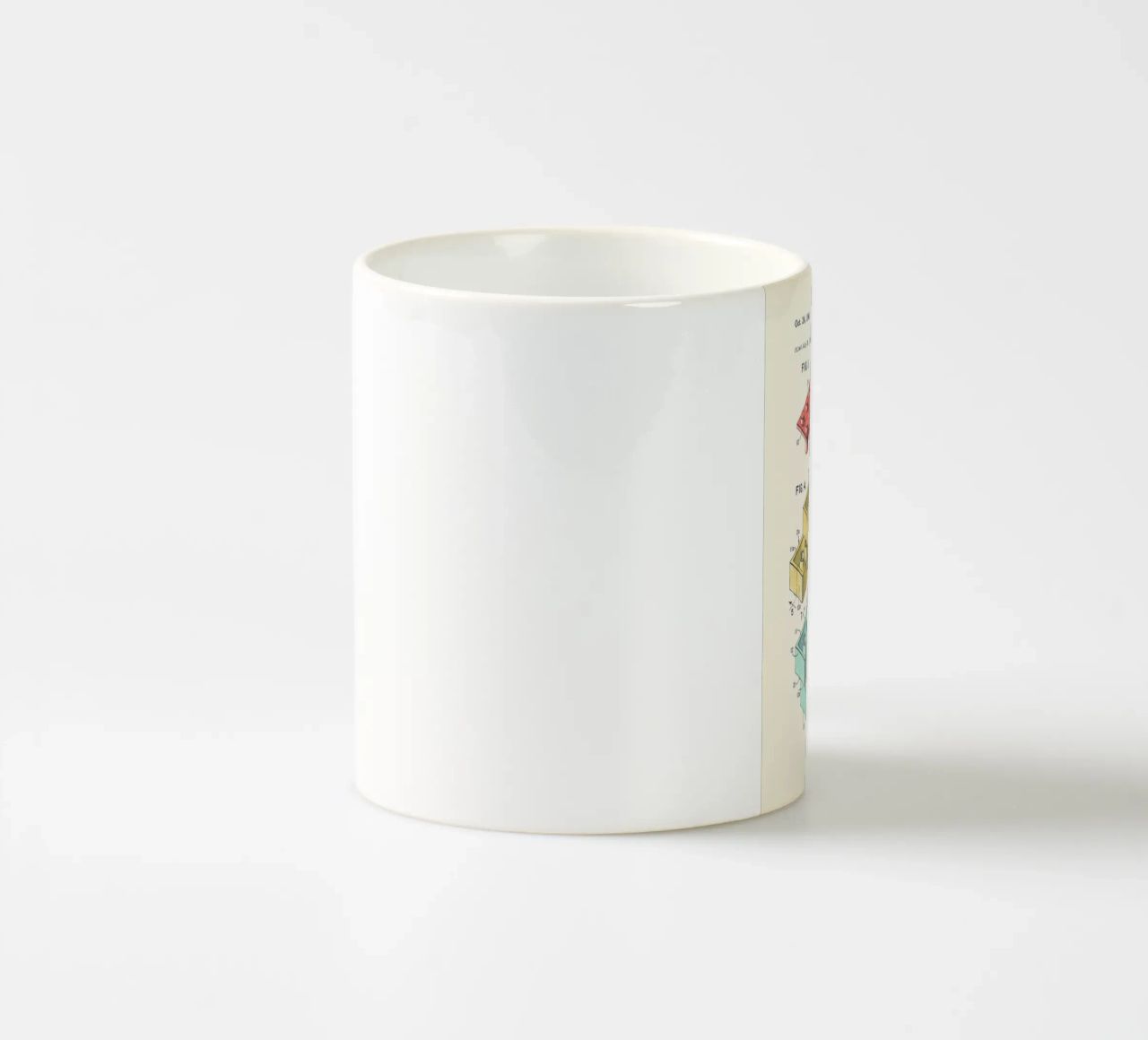 Lego PRINT Colors tazza in ceramica da Florent Bodart