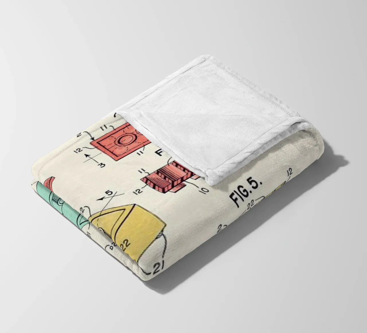 Lego PRINT Colors coperta in pile da Florent Bodart