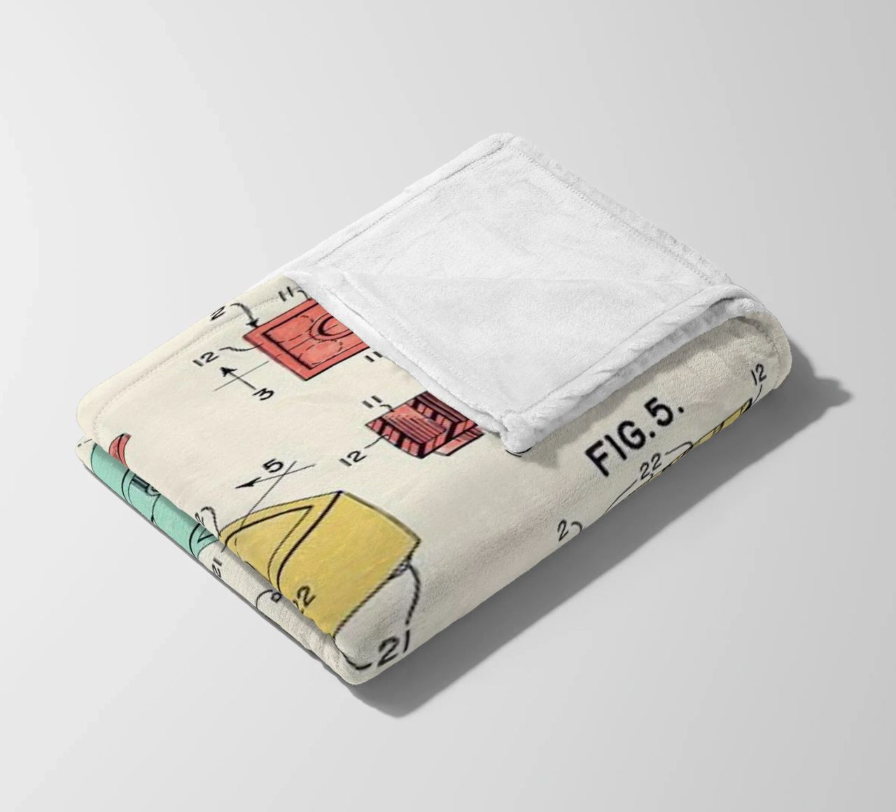Lego PRINT Colors coperta in pile da Florent Bodart