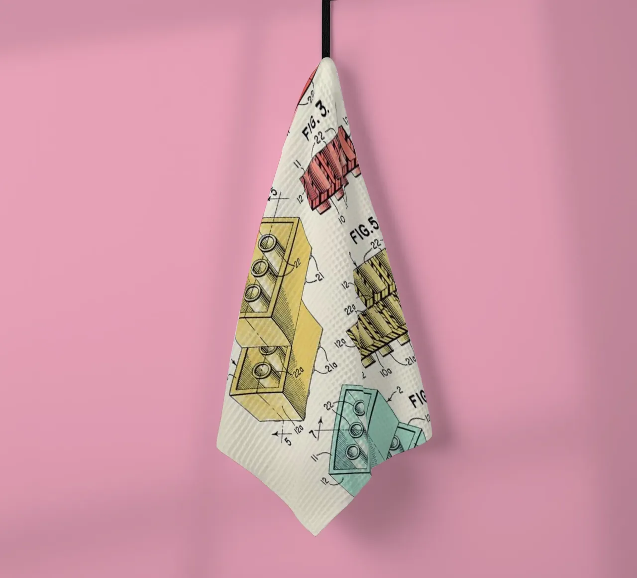 Lego PRINT Colors canovaccio da cucina da Florent Bodart