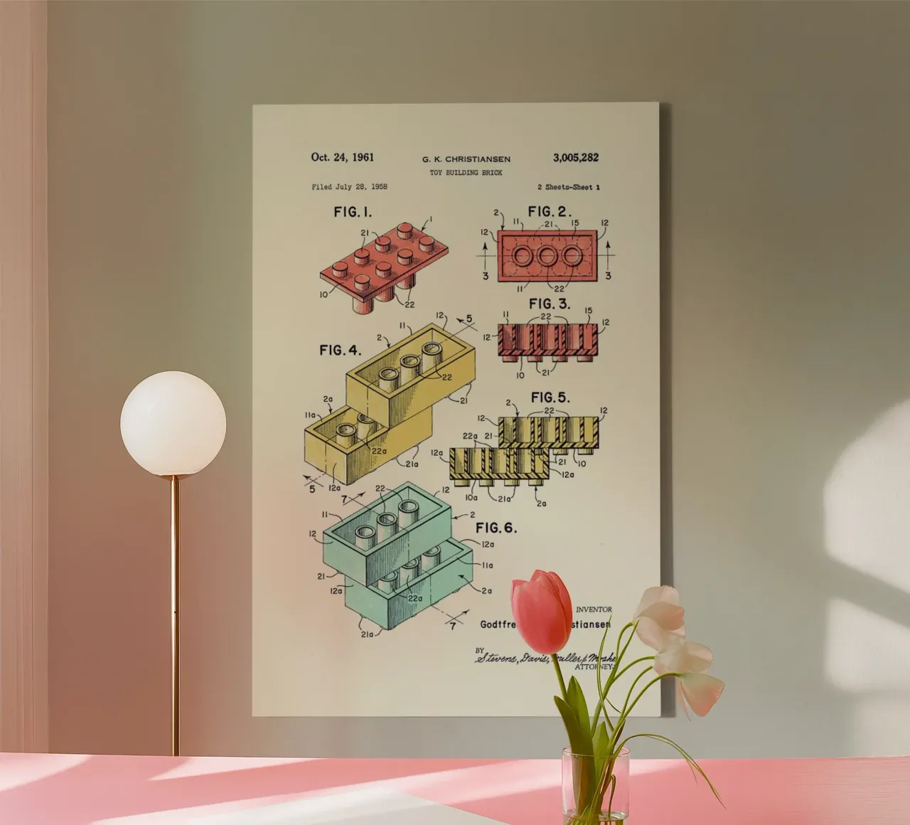 Lego PRINT Colors tela da Florent Bodart