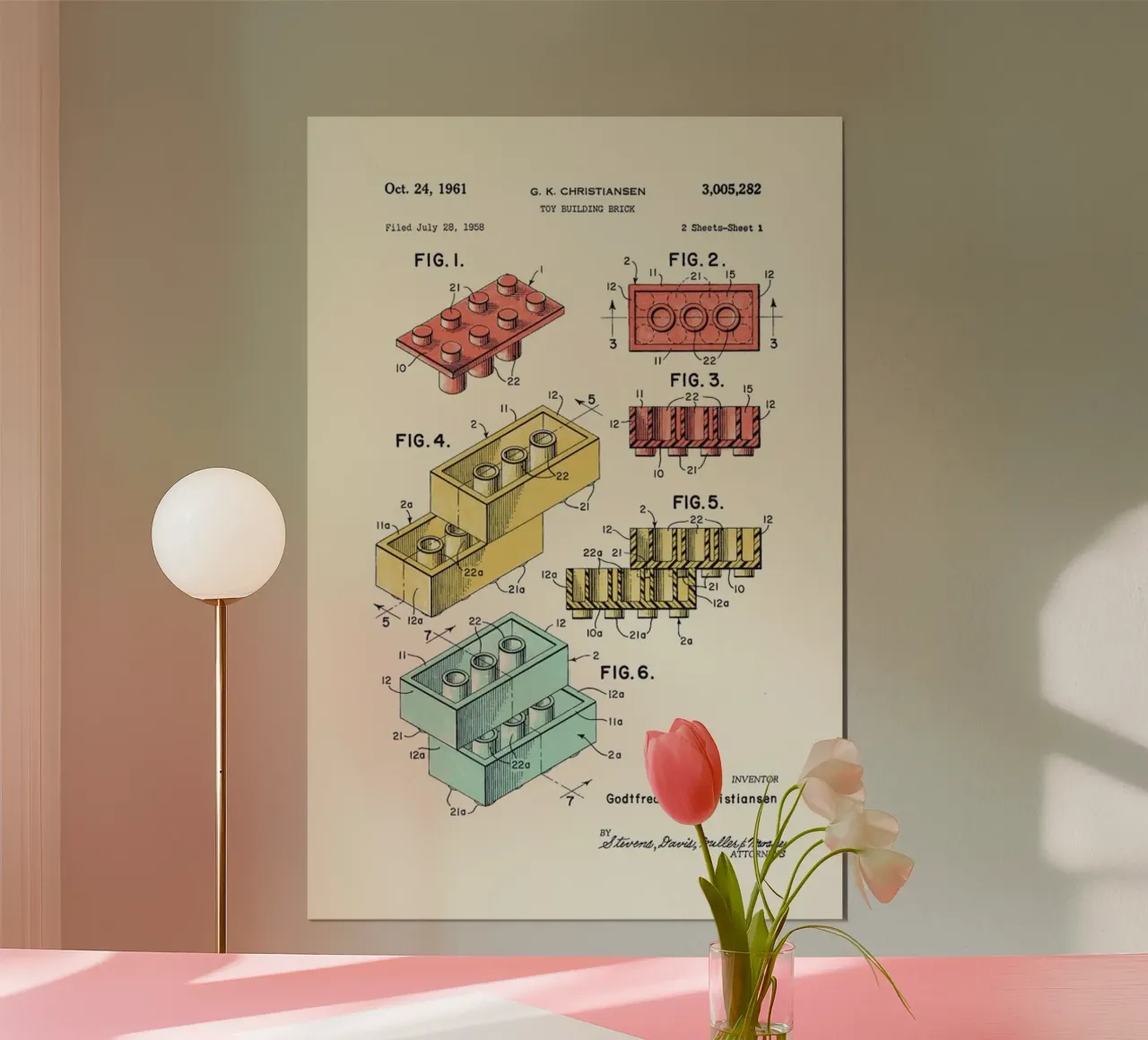 Lego PRINT Colors carta hahnemühle da Florent Bodart
