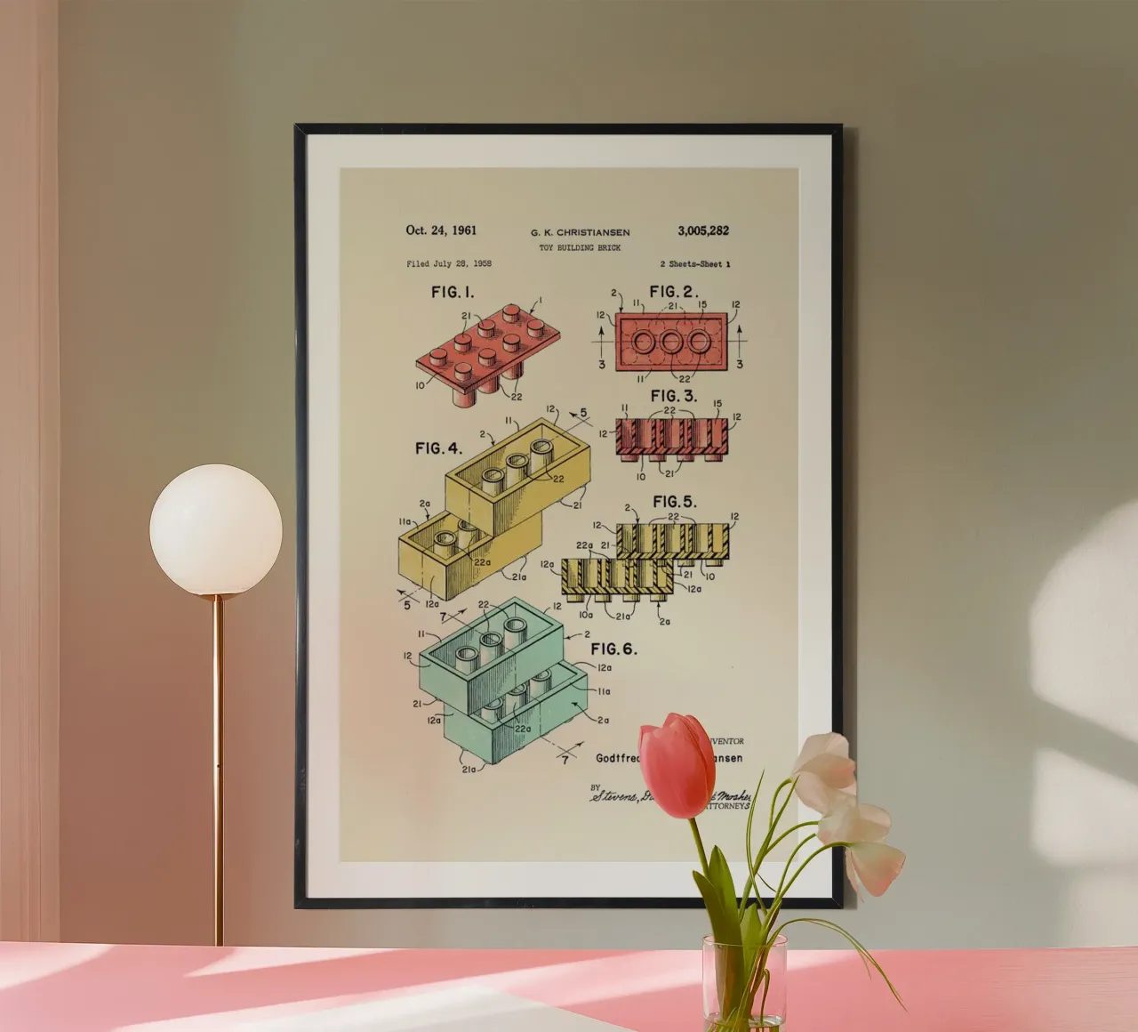 Lego PRINT Colors carta hahnemühle da Florent Bodart