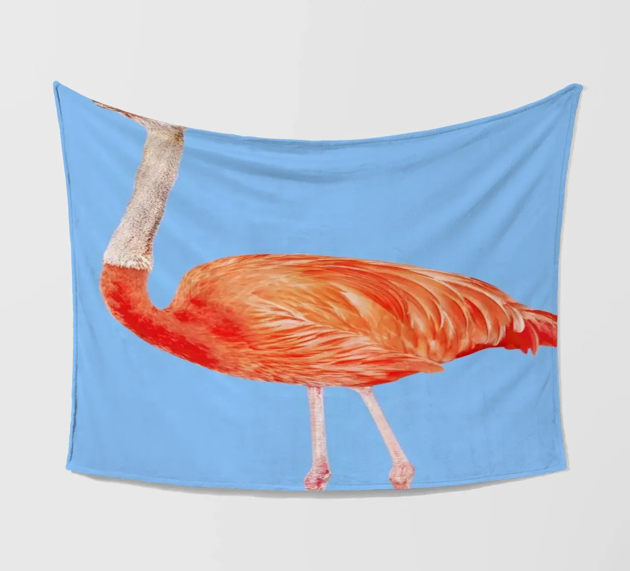 Flamingostrauss coperta in pile da suckertom