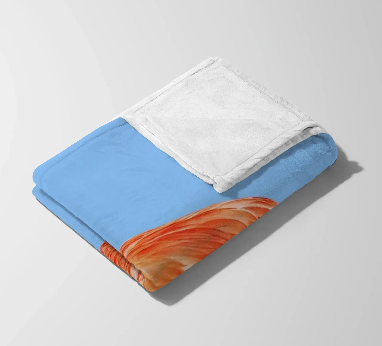 Flamingostrauss coperta in pile da suckertom