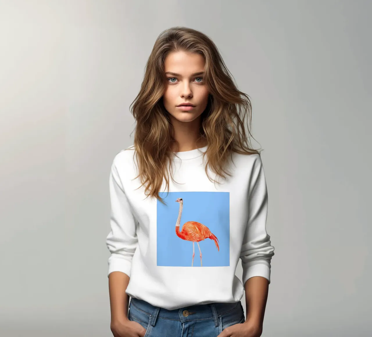 Flamingostrauss felpa da suckertom