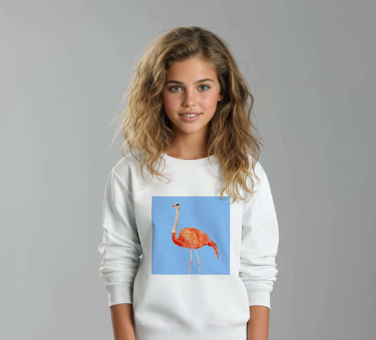 Flamingostrauss felpa bambino da suckertom