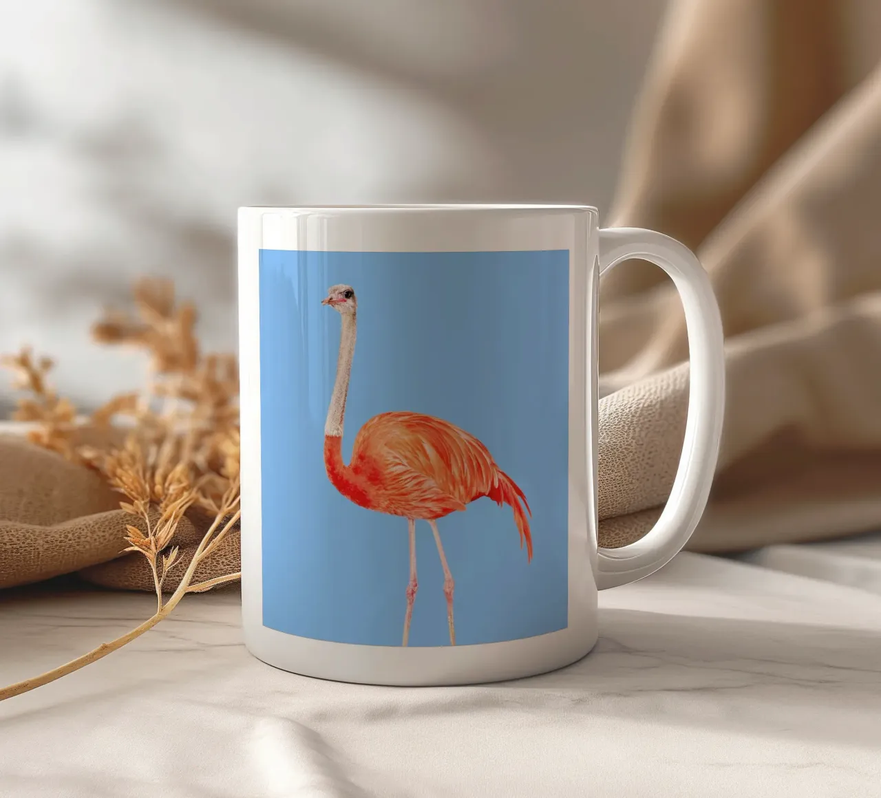 Flamingostrauss tazza in ceramica da suckertom