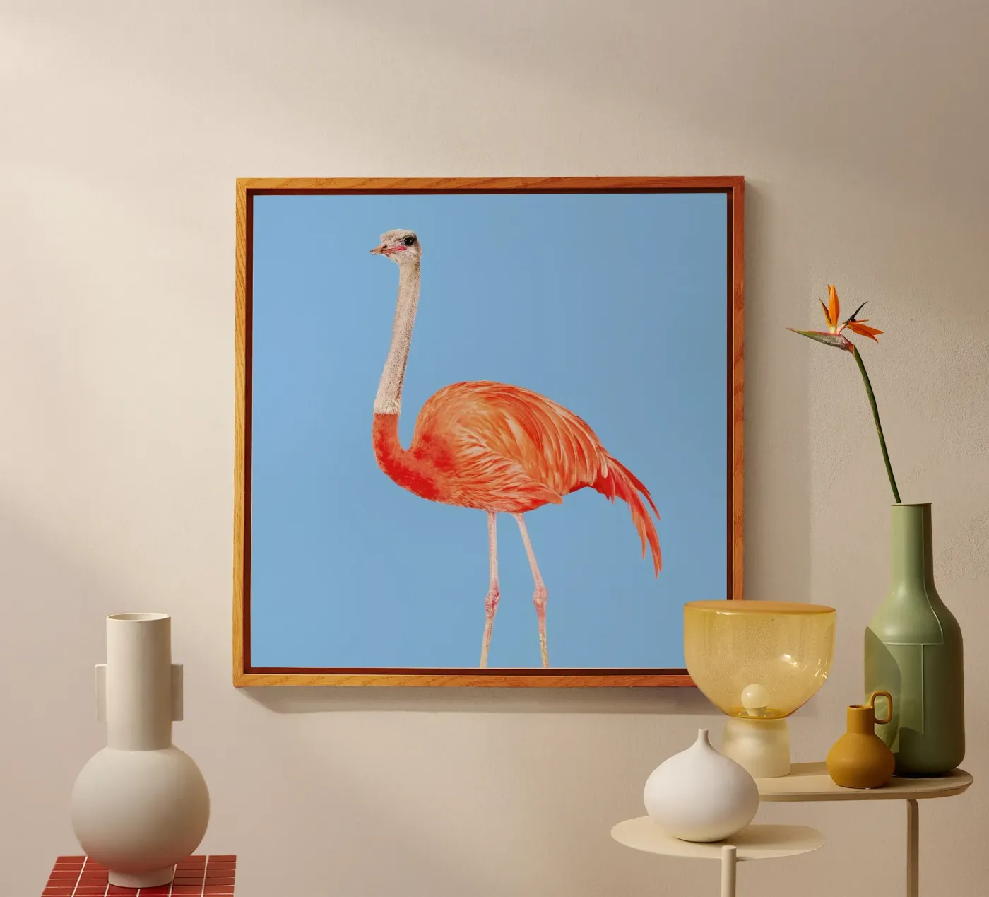Flamingostrauss Acryl-Glas von suckertom