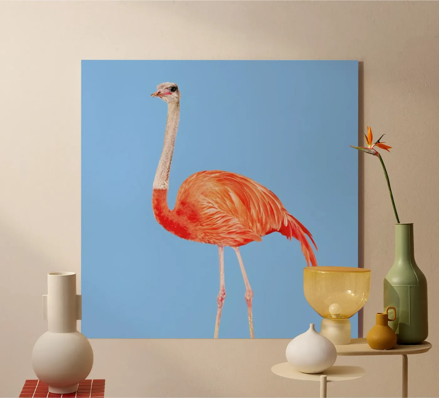 Flamingostrauss Acryl-Glas von suckertom