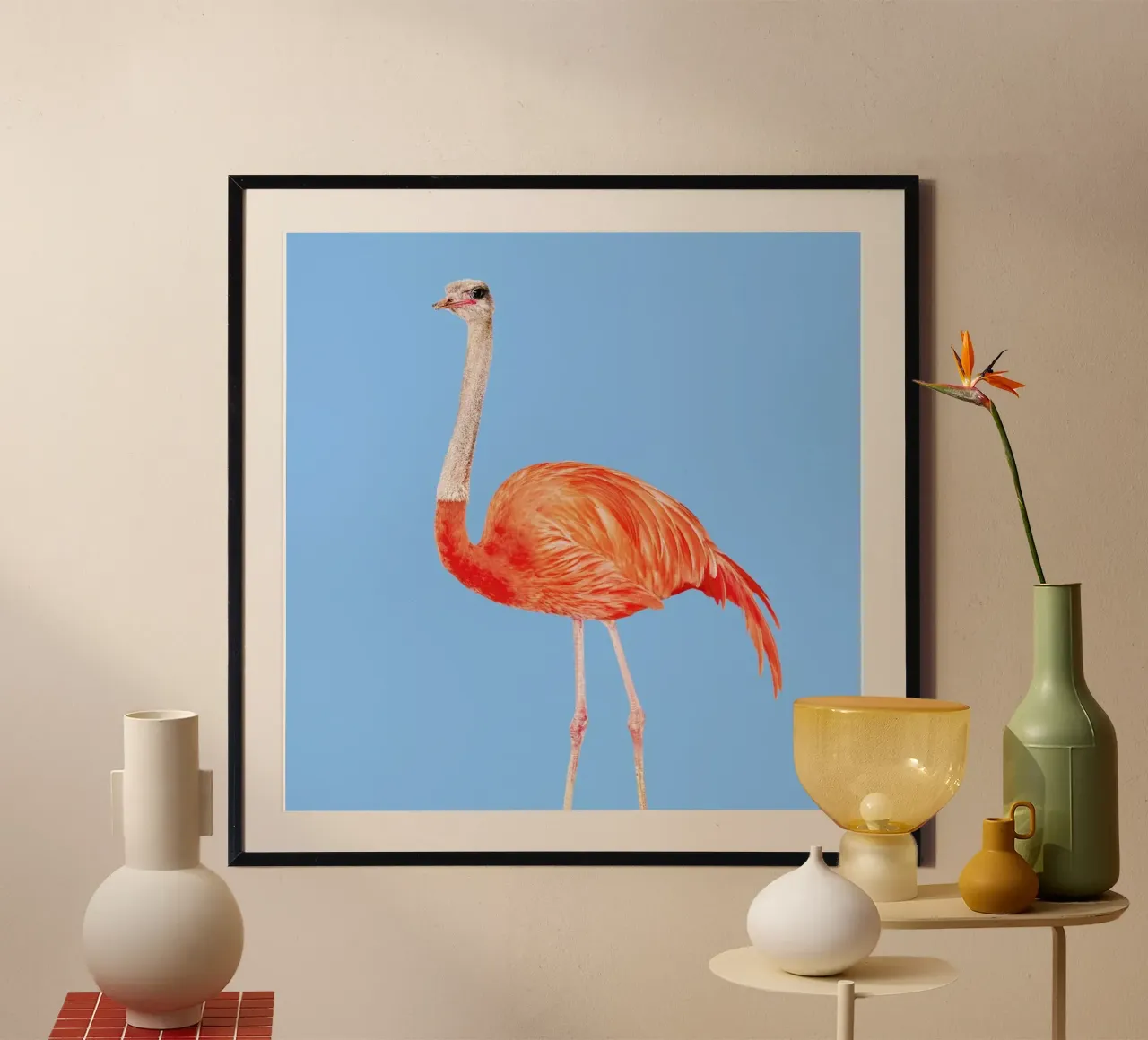 Flamingostrauss poster da suckertom