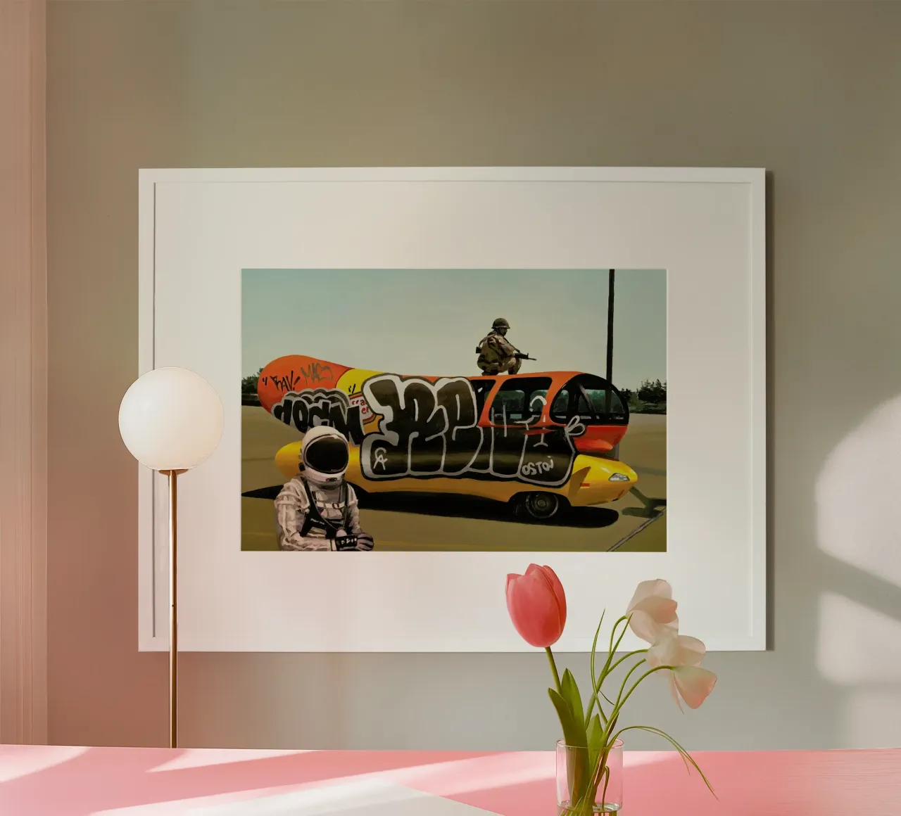 Wienermobile poster da Scott Listfield