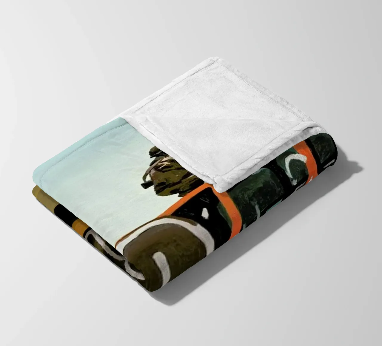 Wienermobile fleece blanket by Scott Listfield