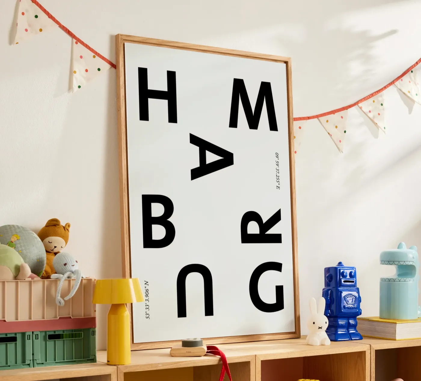 Cities - Hamburg plexiglass da typealive