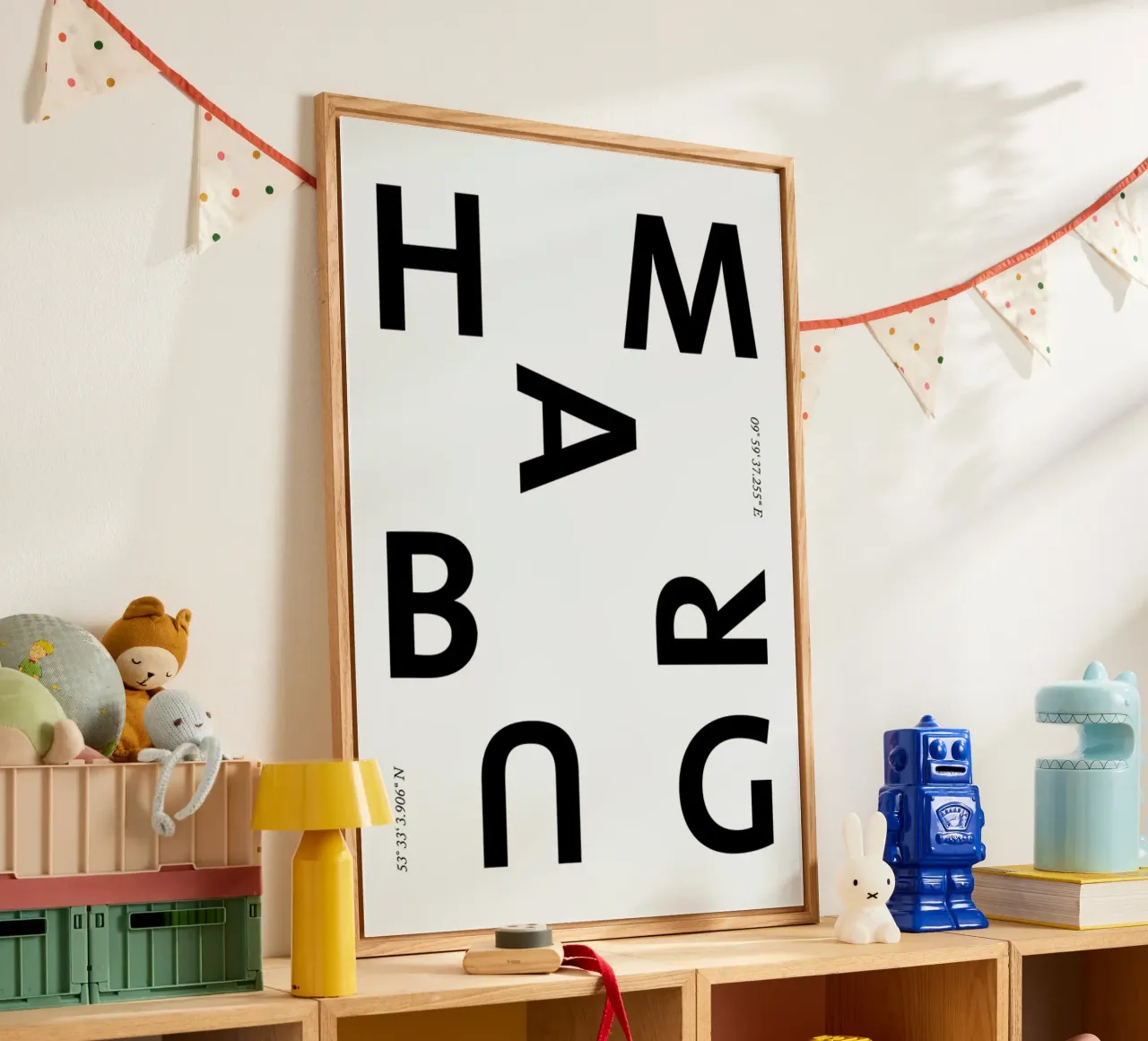 Cities - Hamburg plexiglass da typealive