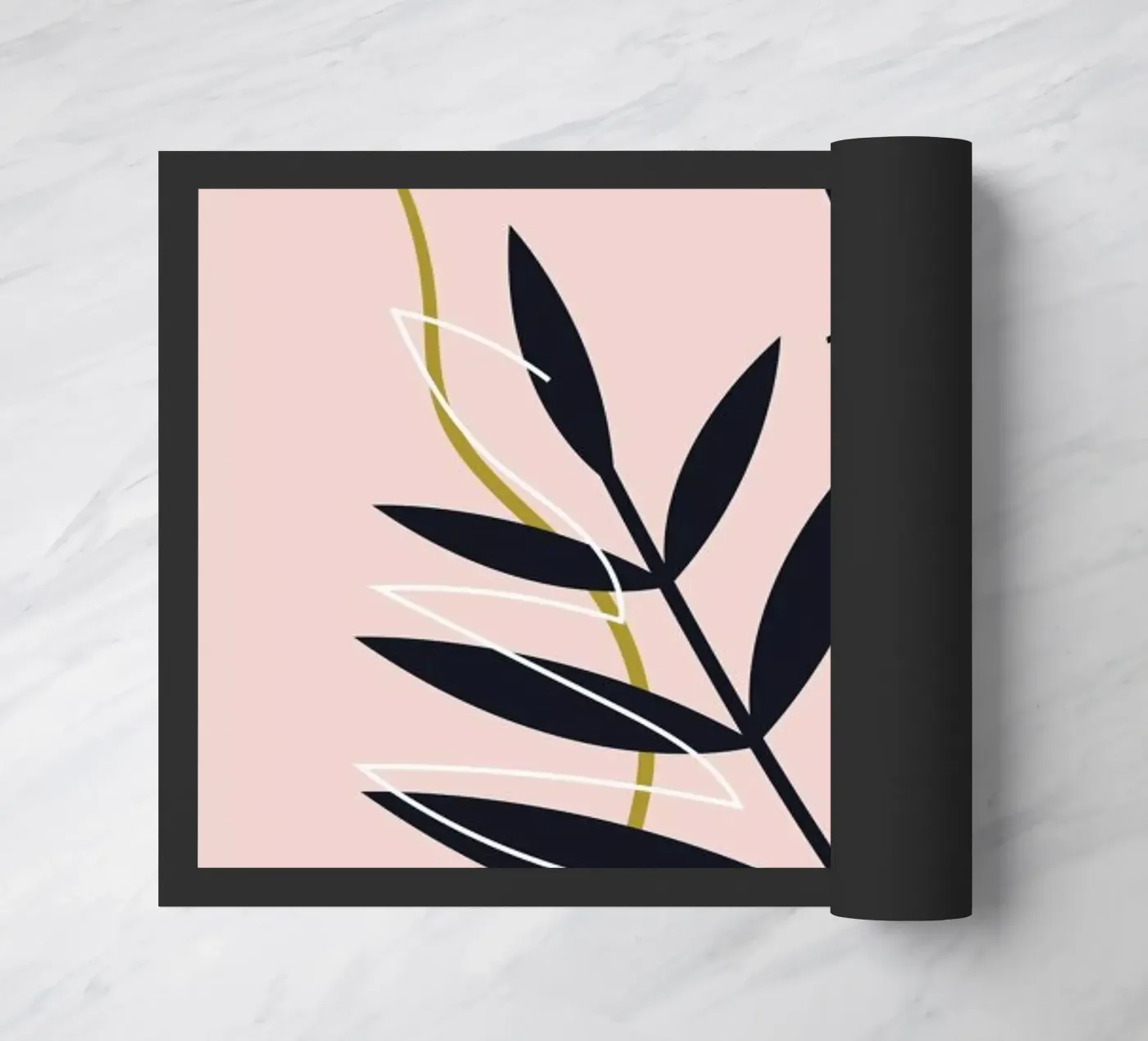 Falling Leaves deurmat van Linda Gobeta