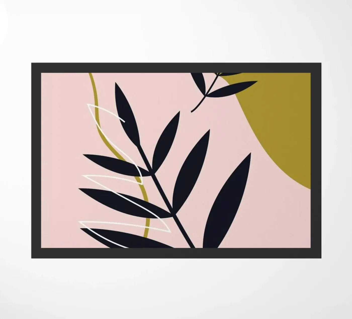 Falling Leaves deurmat van Linda Gobeta