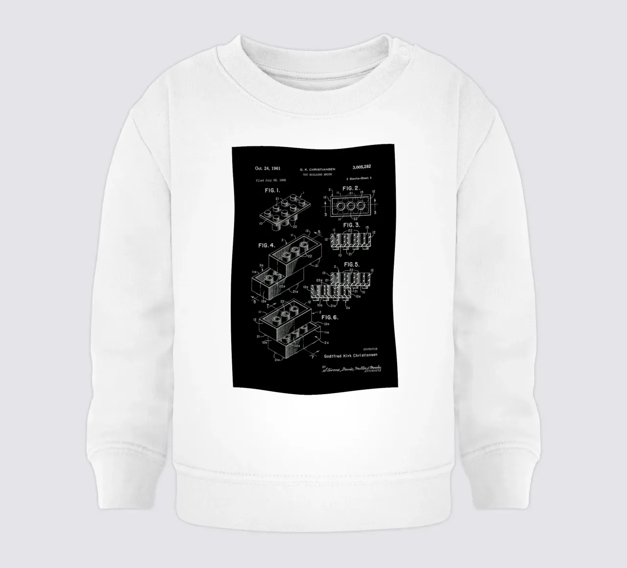 Lego PRINT WB felpa neonato da Florent Bodart