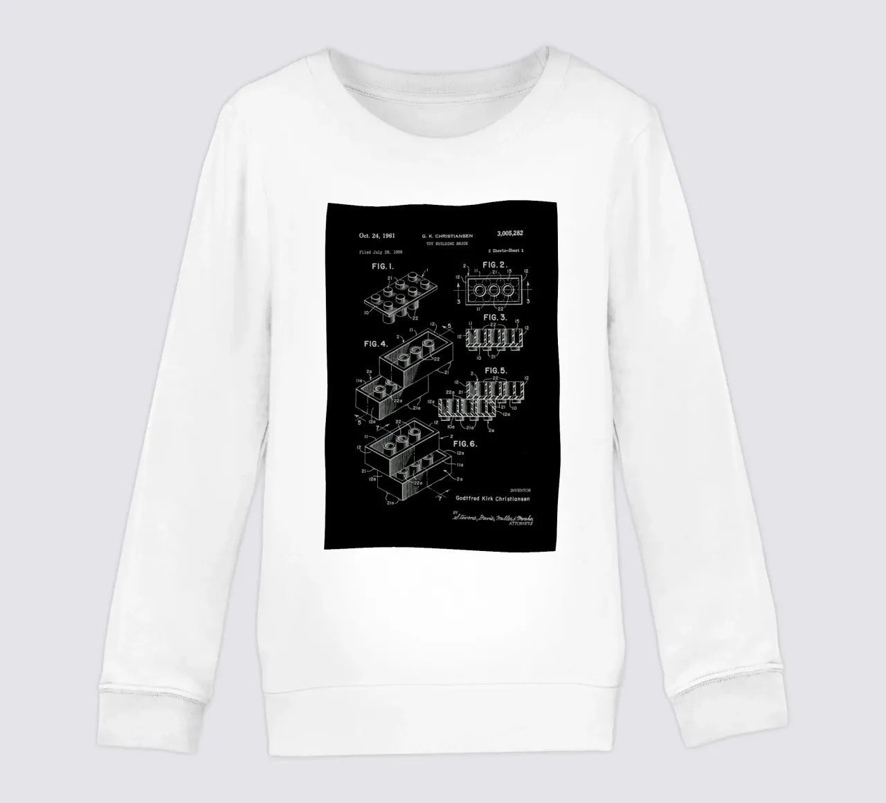 Lego PRINT WB felpa bambino da Florent Bodart