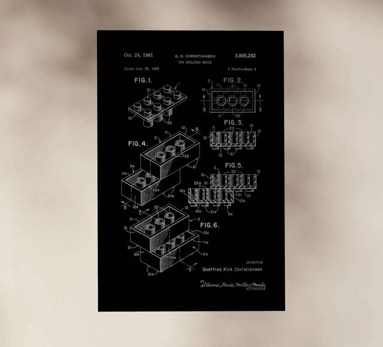 Lego PRINT WB pellicola backlit da Florent Bodart