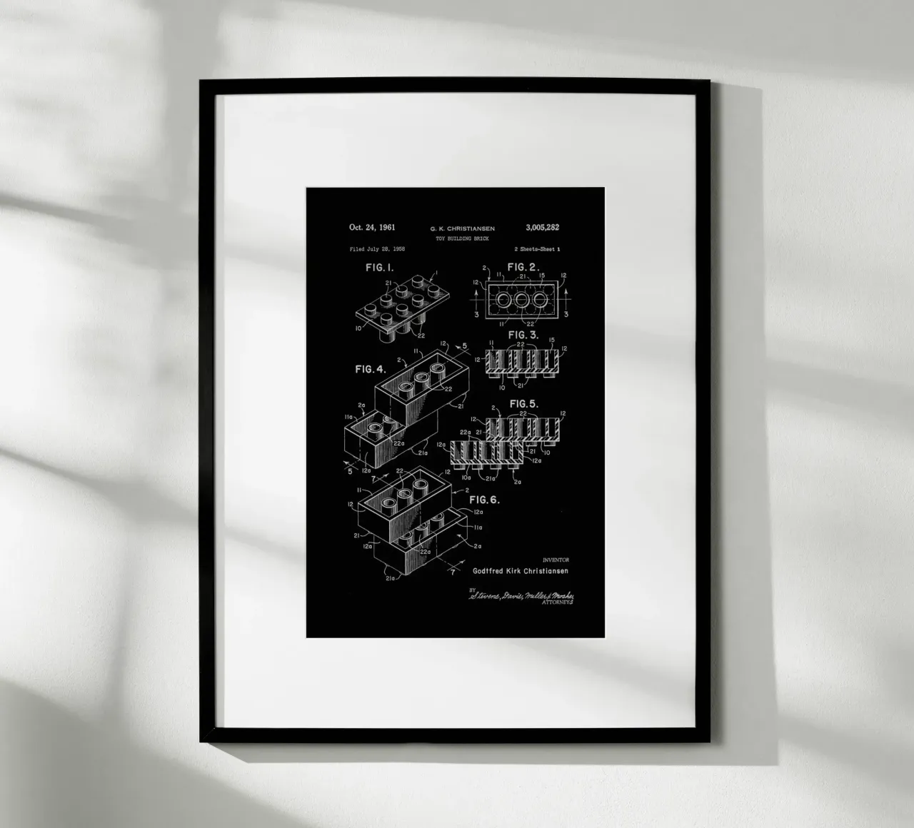 Lego PRINT WB poster da Florent Bodart