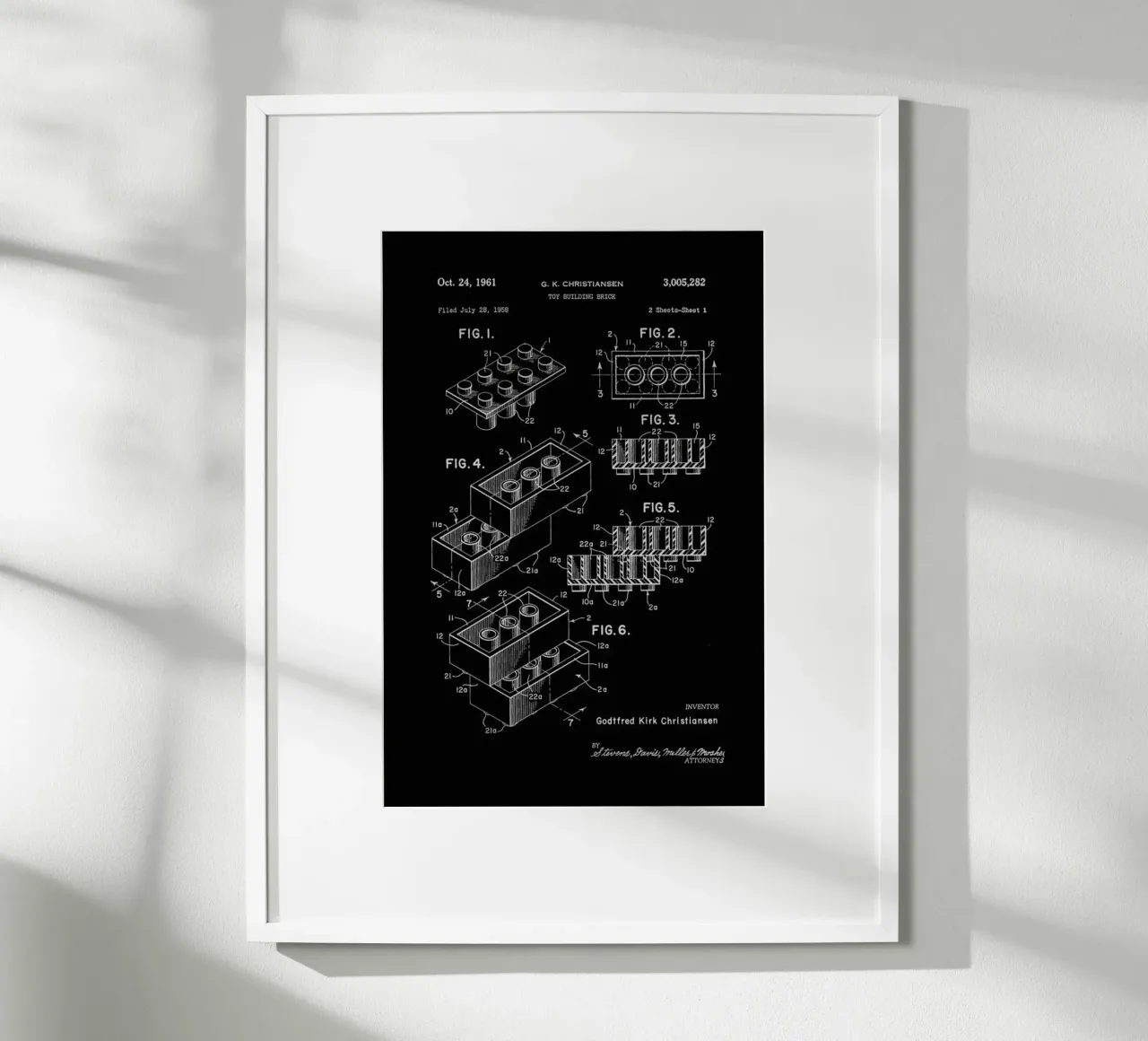 Lego PRINT WB poster da Florent Bodart