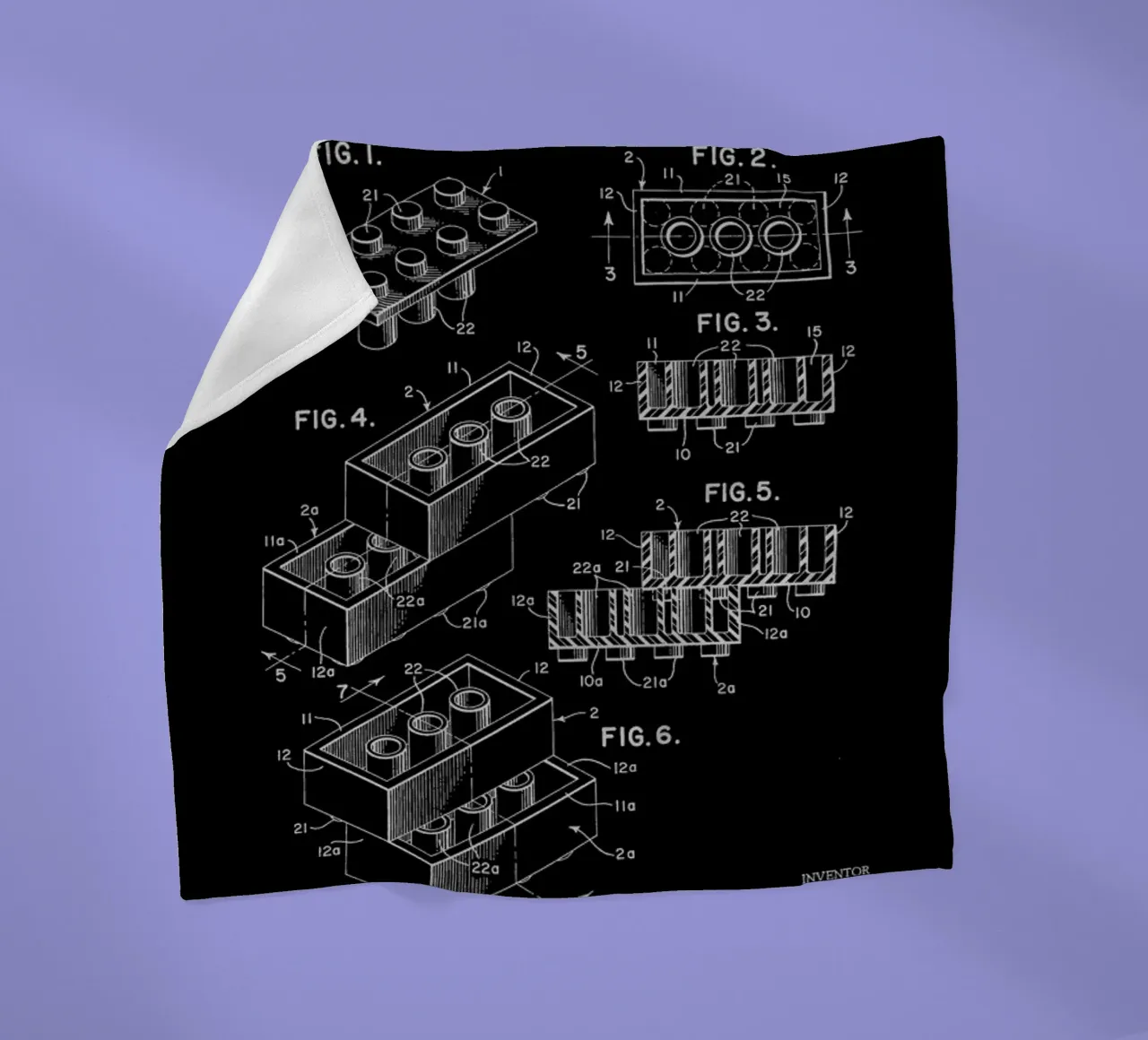 Lego PRINT WB coperta in pile da Florent Bodart