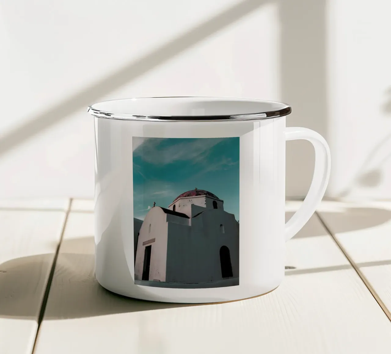 Greece XXXX tazza in smalto da Sebastian Hilgetag