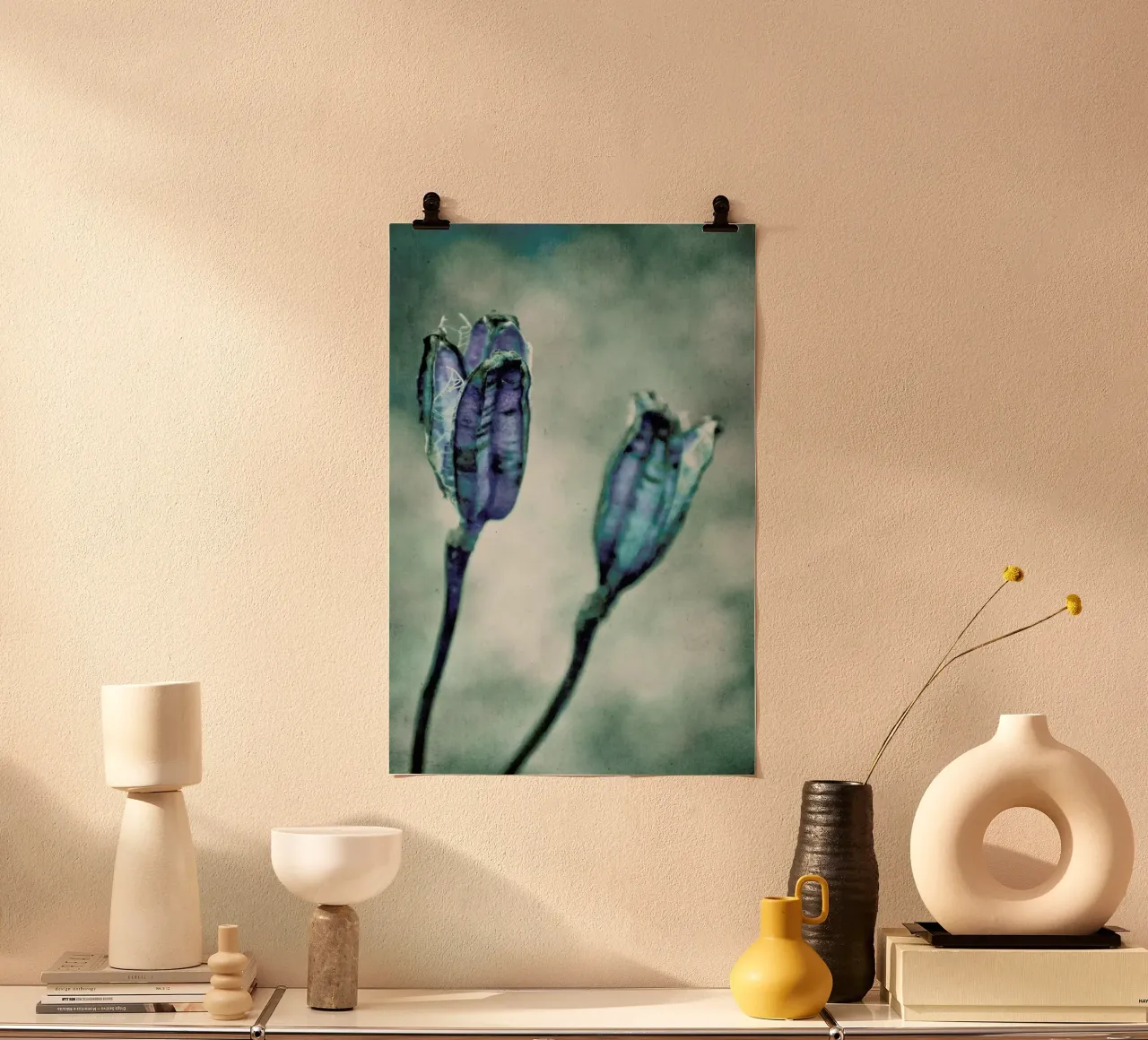 Crowns poster by IRIS LEHNHARDT FINE ART