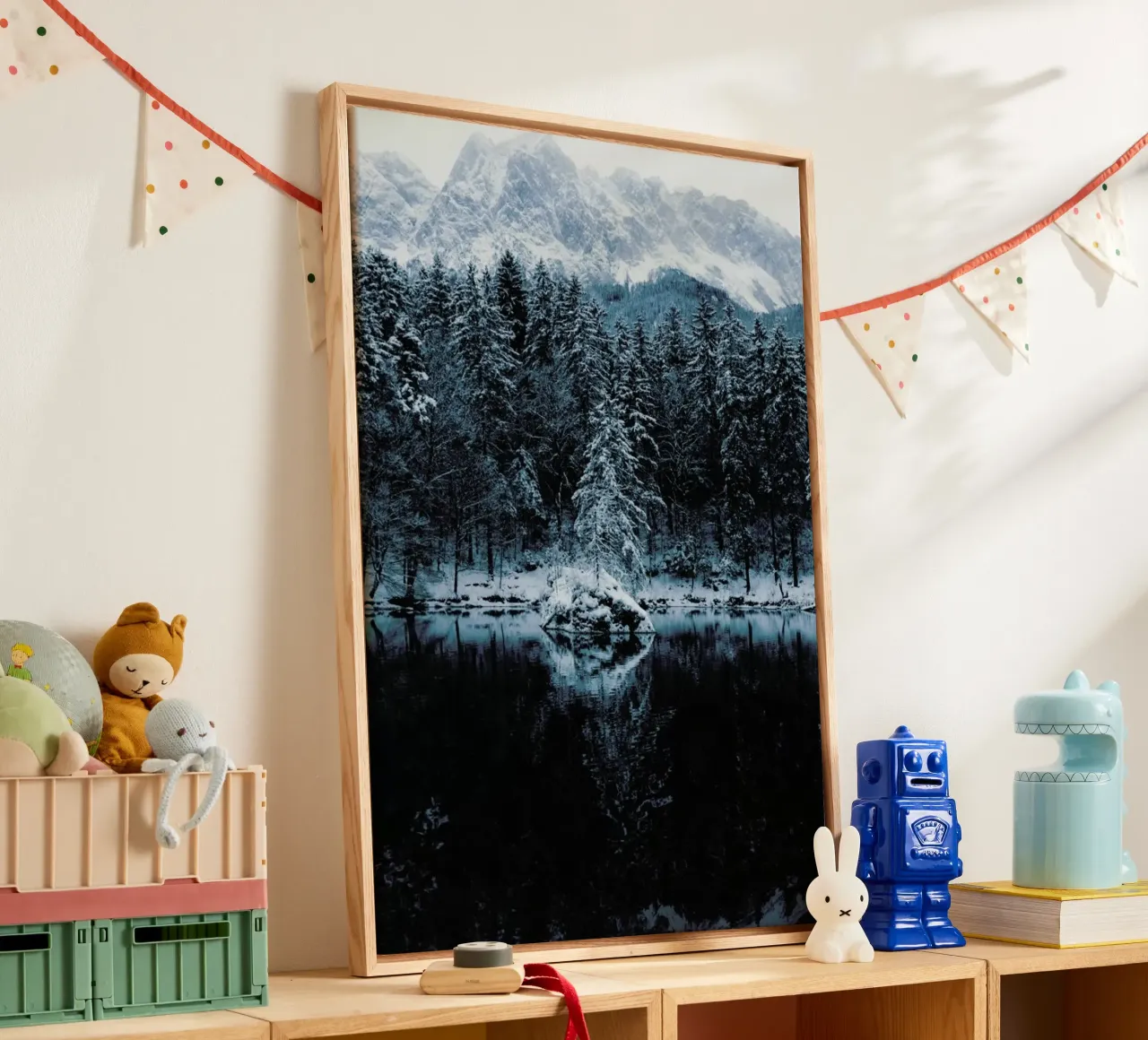 Snowy Peaks by @regnumsaturni canvas van EyeEm Mobile GmbH