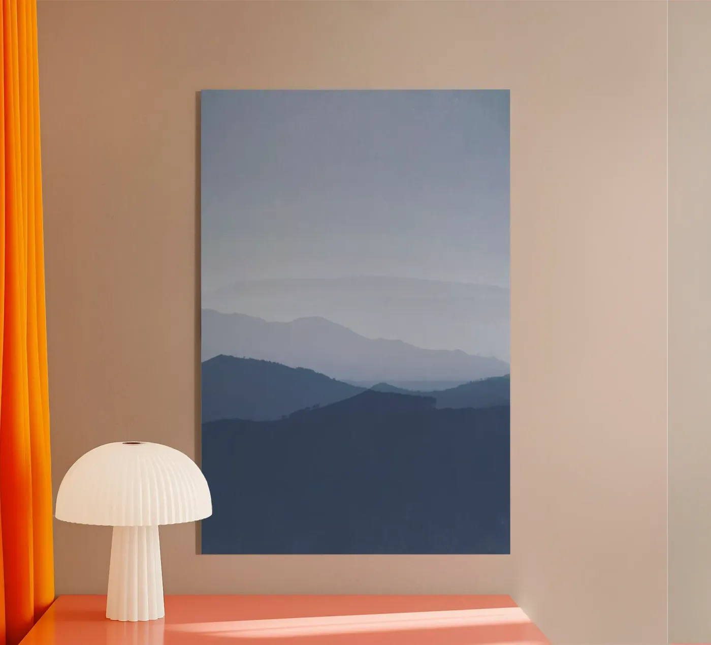 Morning Blues plexiglass da Ingrid Beddoes