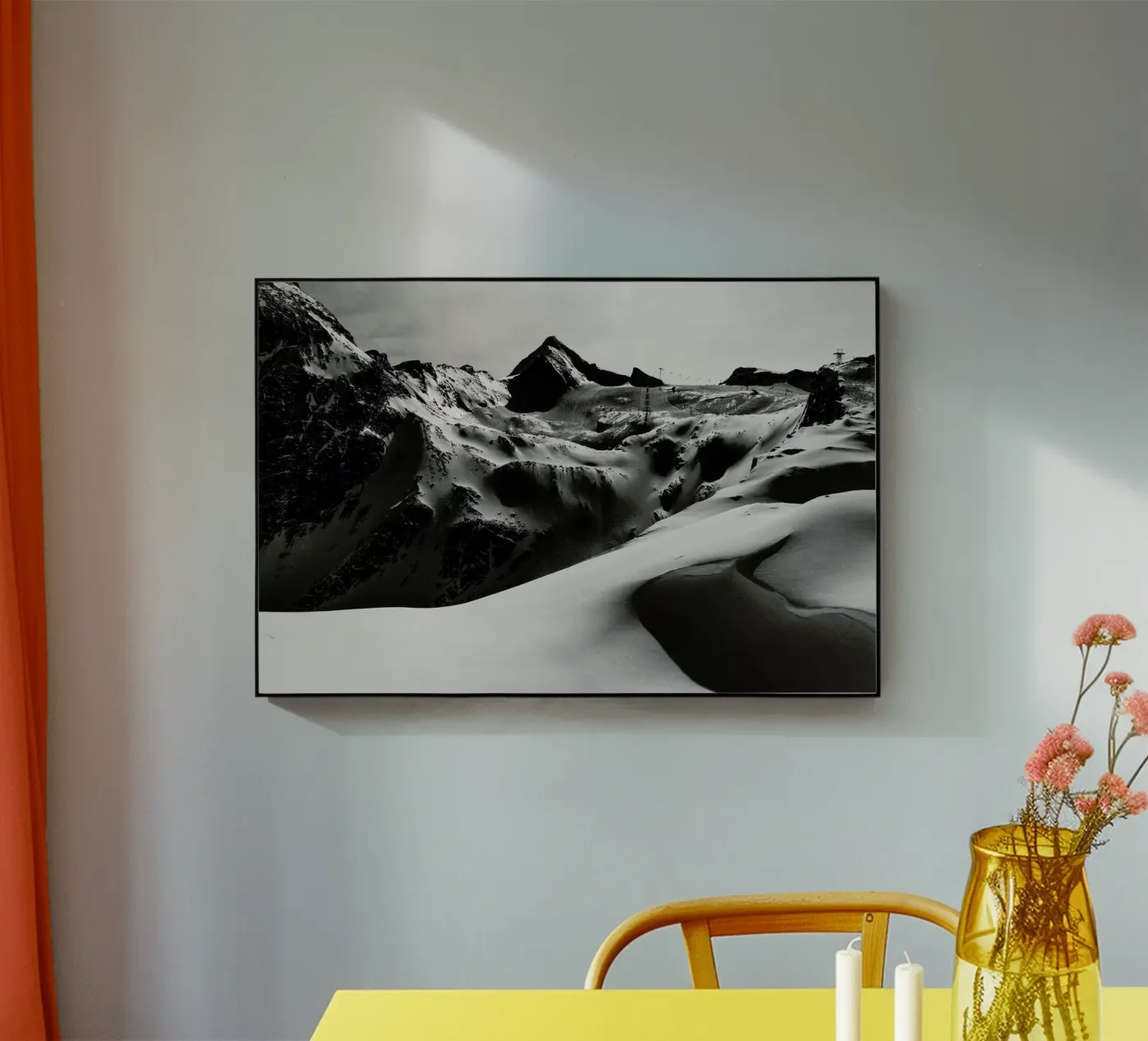 Mountains V Acryl-Glas von Sebastian Hilgetag