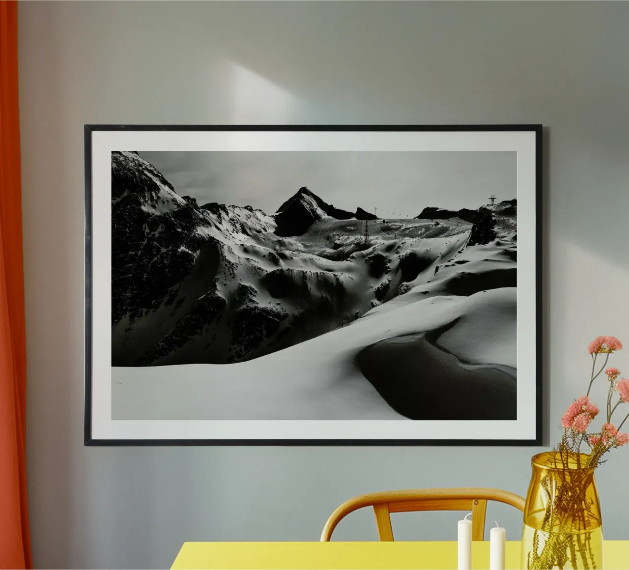 Mountains V poster da Sebastian Hilgetag