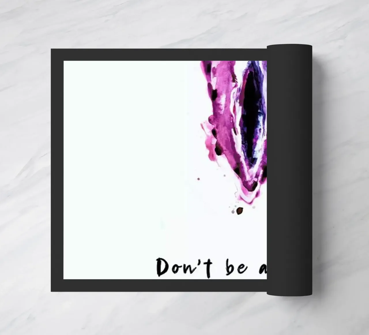 Vulva Painting Don't Be a Lady I Fußmatte von Verena Bonath | 21st aesthetics