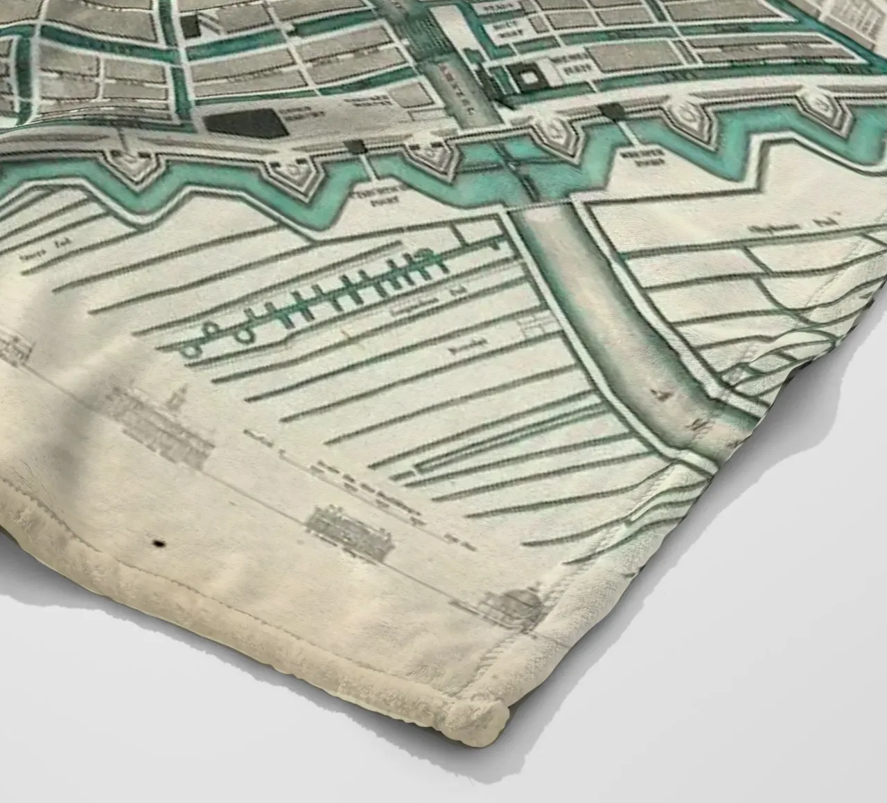 Amsterdam, The Netherlands, 1683 coperta in pile da Artokoloro Quint Lox Ltd