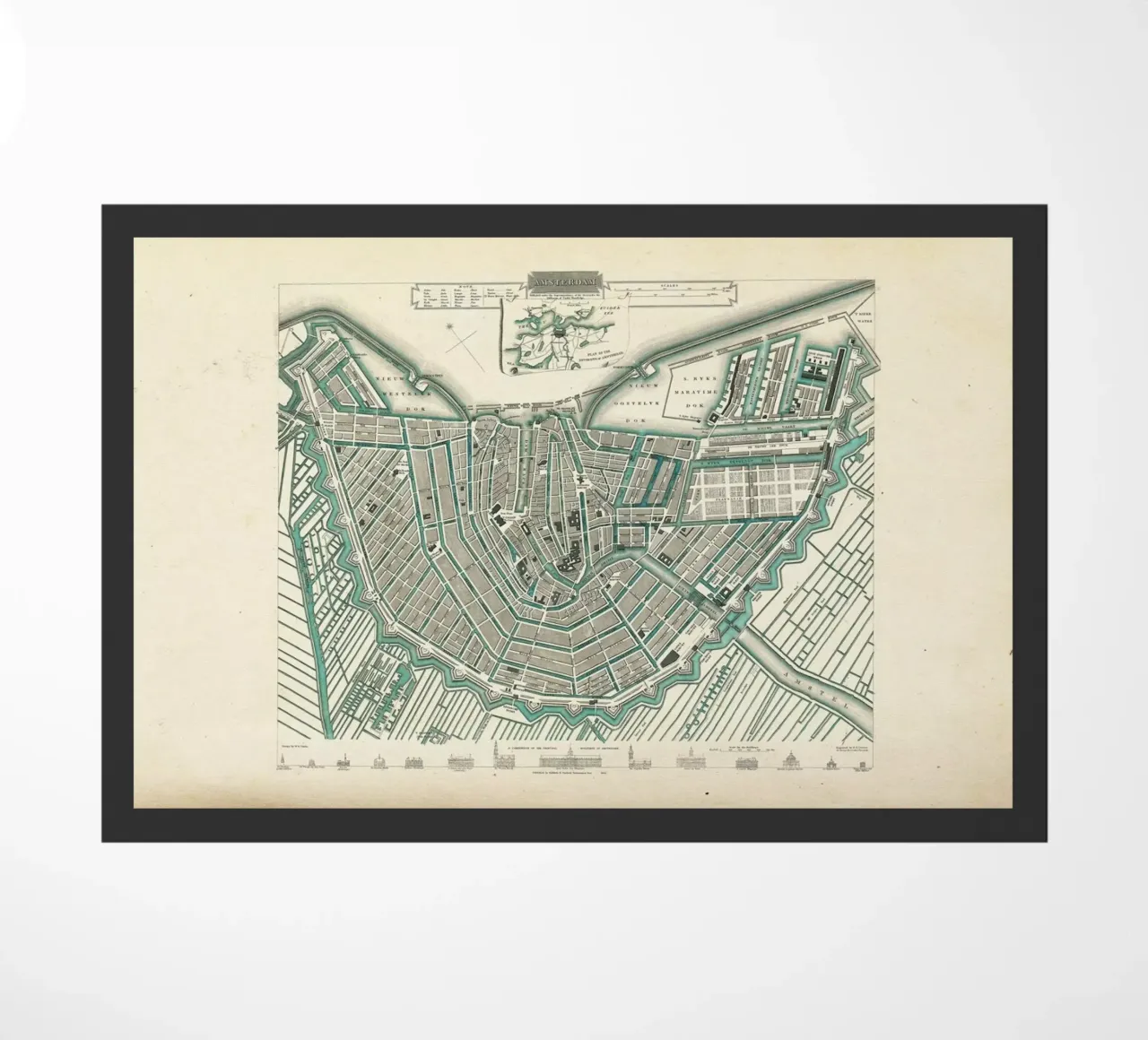 Amsterdam, The Netherlands, 1683 zerbino da Artokoloro Quint Lox Ltd