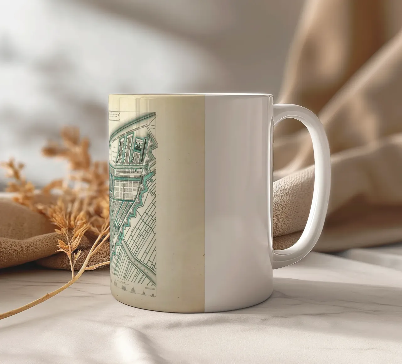 Amsterdam, The Netherlands, 1683 tazza in ceramica da Artokoloro Quint Lox Ltd