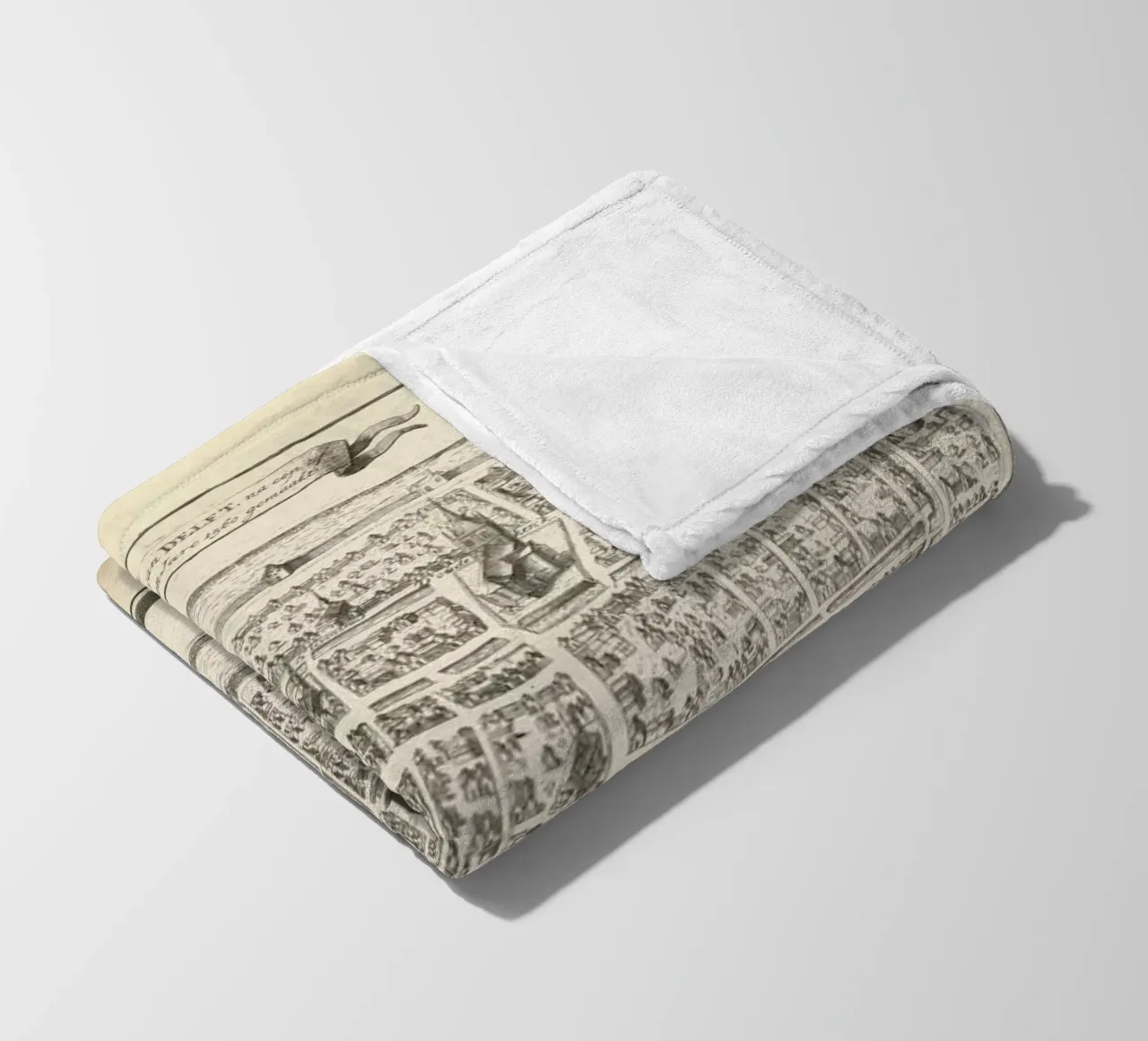 Deft, The Netherlands,Hogenberg, 1729 coperta in pile da Artokoloro Quint Lox Ltd