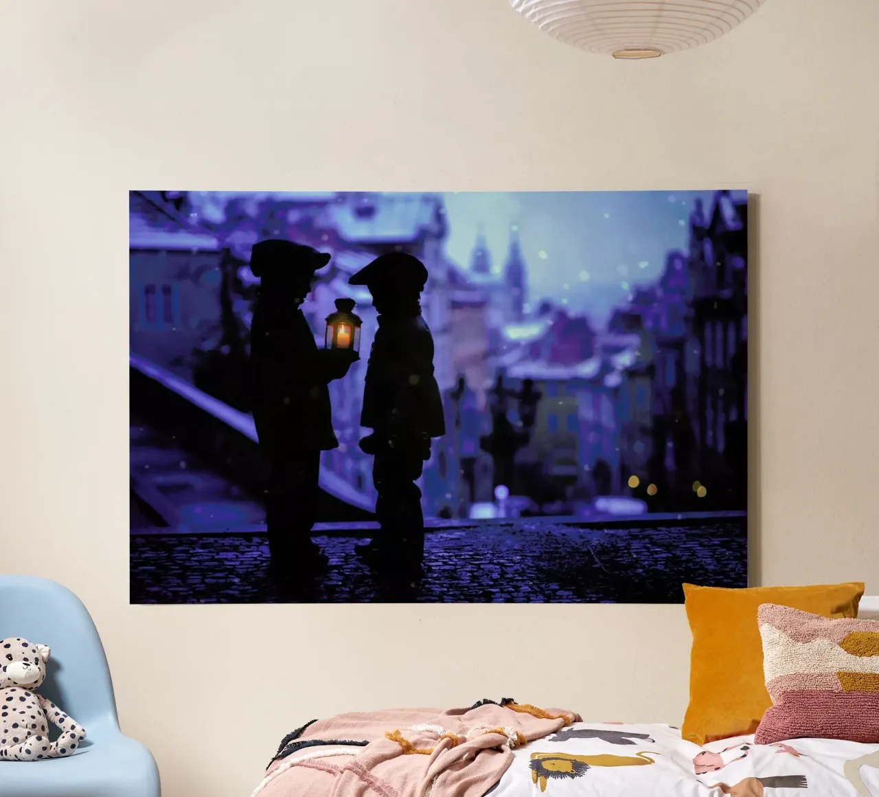 Twinkle Twinkle Little Flame - Tatyana Tomsickova lienzo con Marco flotante de Pictufy