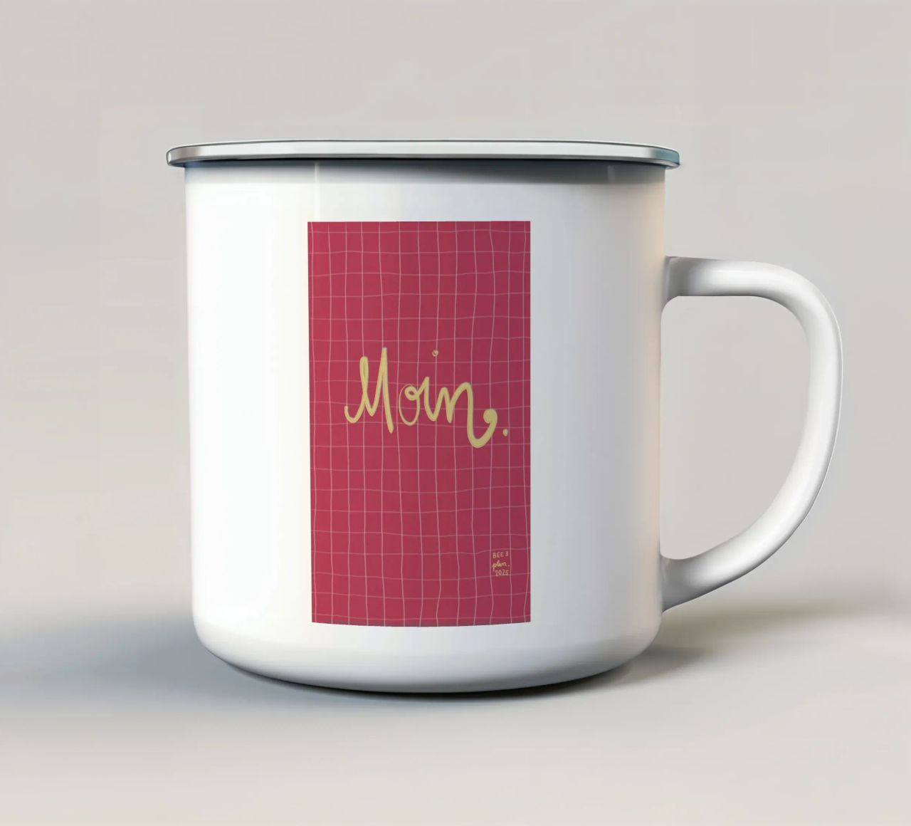 Moin. tazza in smalto da Beeeplan