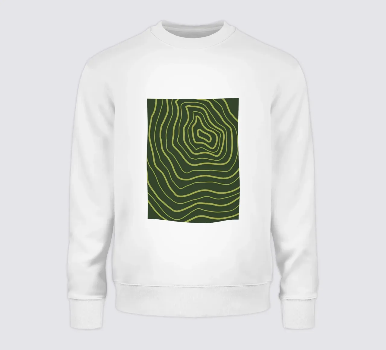 Linea verde minimalista felpa da MODERN NUANCE