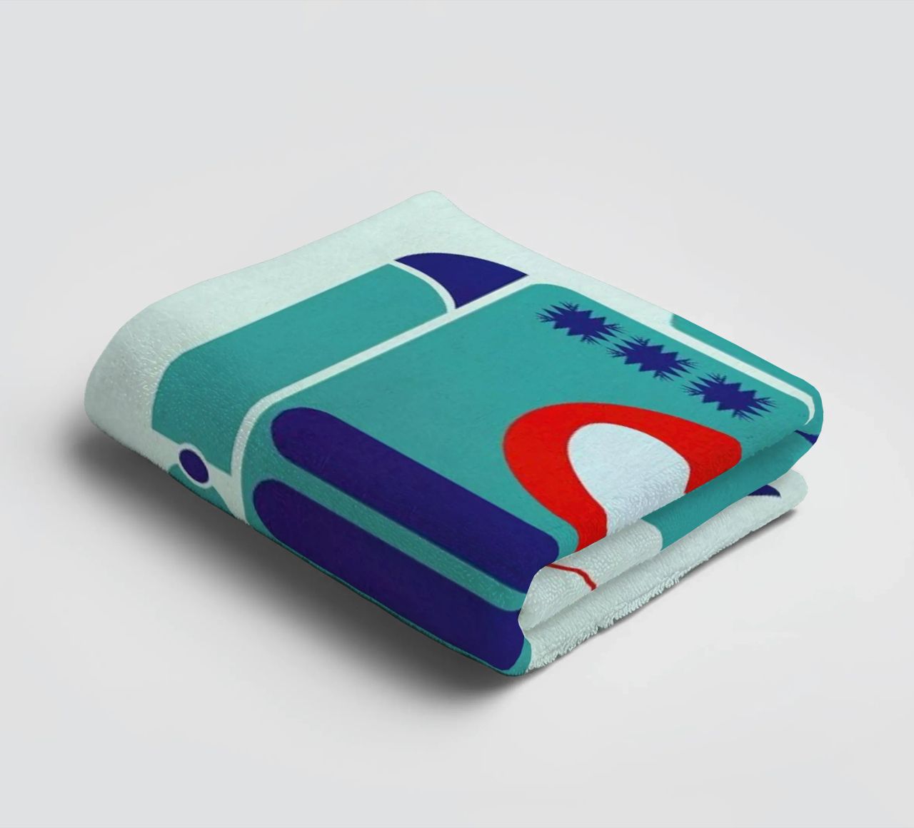 Robot with a Heart asciugamano da bagno da Little Flourishes