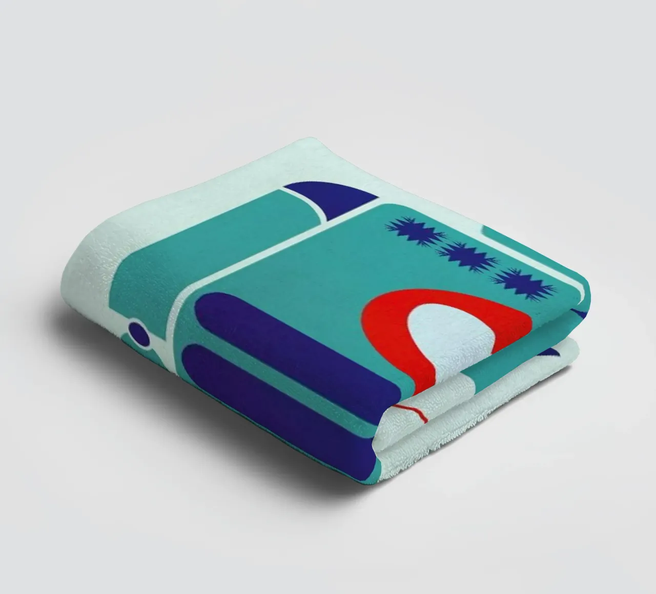 Robot with a Heart asciugamano da bagno da Little Flourishes