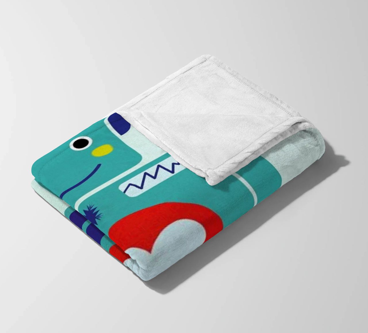 Robot with a Heart coperta in pile da Little Flourishes
