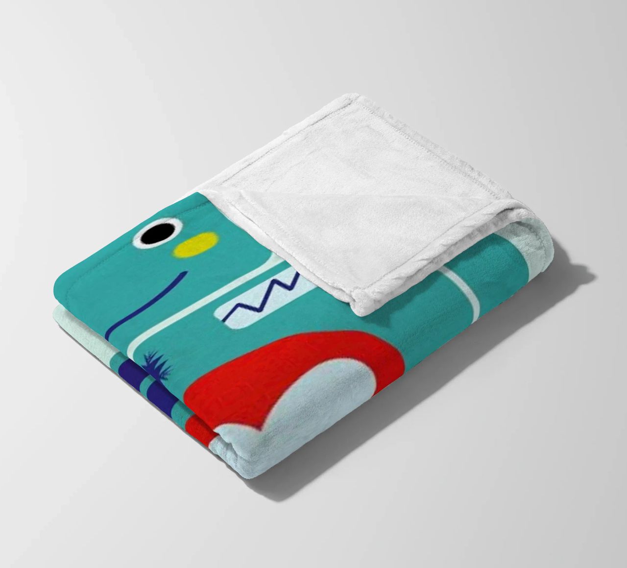 Robot with a Heart coperta in pile da Little Flourishes