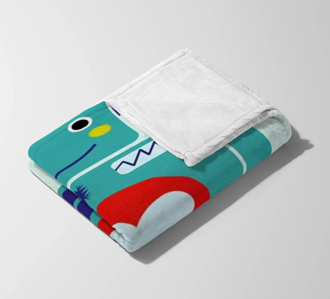 Robot with a Heart coperta in pile da Little Flourishes
